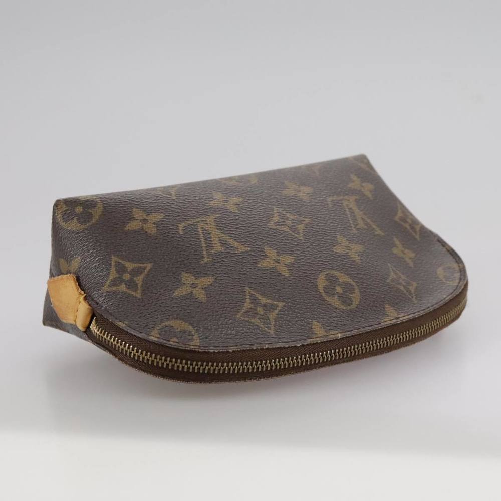 LOUIS VUITTON Monogram Pochette Cosmetic PM Cosmetic Pouch M47515 Auth 106931 - Picture 5 of 16